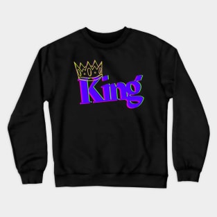 Neon Royal Family Group Series - King Crewneck Sweatshirt